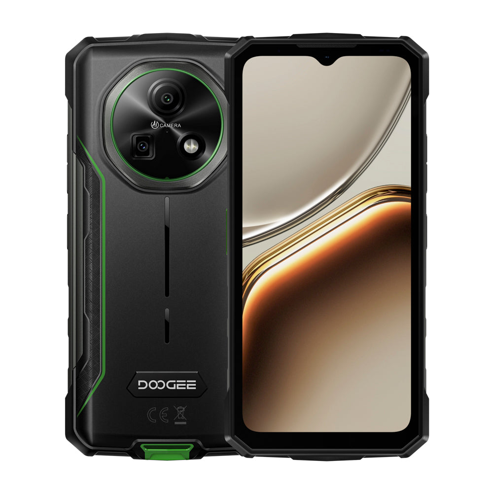 DOOGEE Fire 5 Pro 4G Móvil Resistente 13000mAh 18W Android 15 Móvil Irrompible