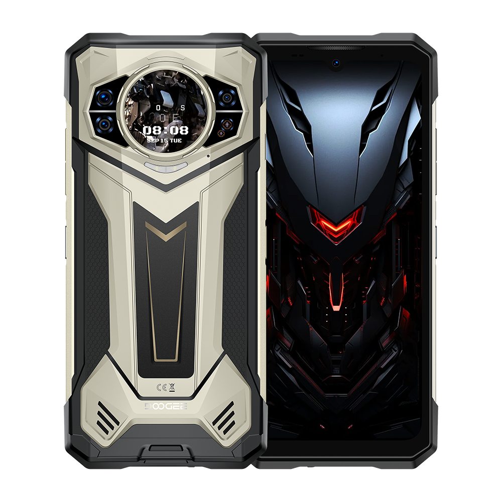 DOOGEE S200 Plus Smartphone robusto 5G con pantalla trasera AMOLED de 32 GB de RAM y 512 GB de ROM