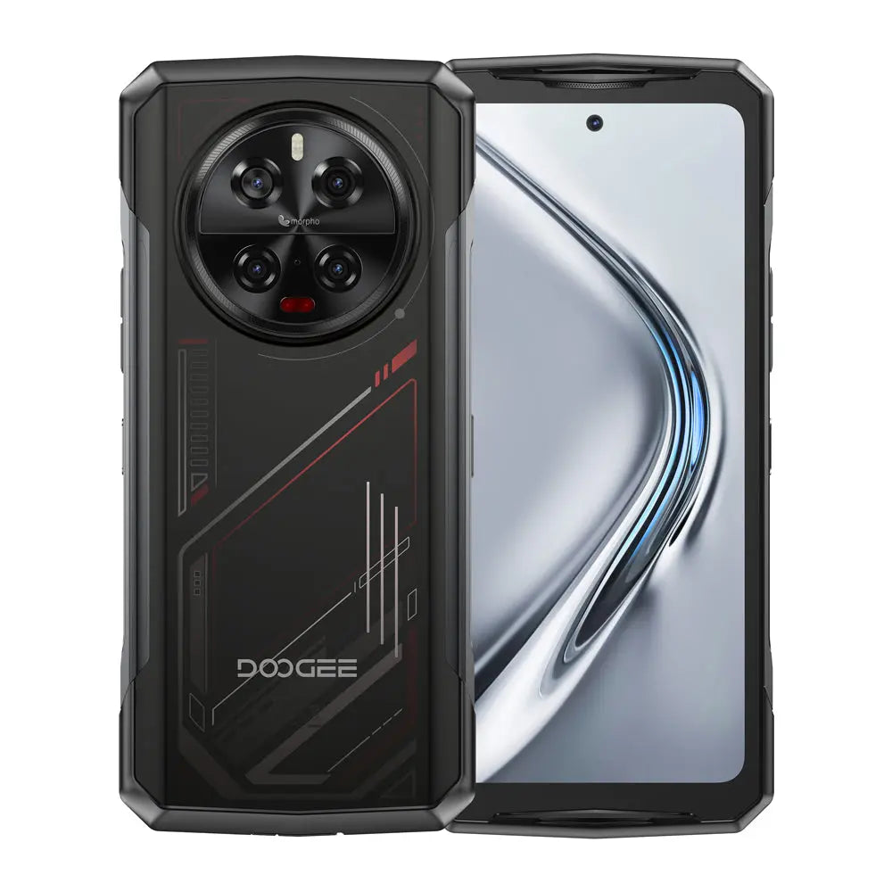 DOOGEE V40 Movil Irrompible MTK7300 4nm Octa Core 5G Android 14 Rugged Smartphone