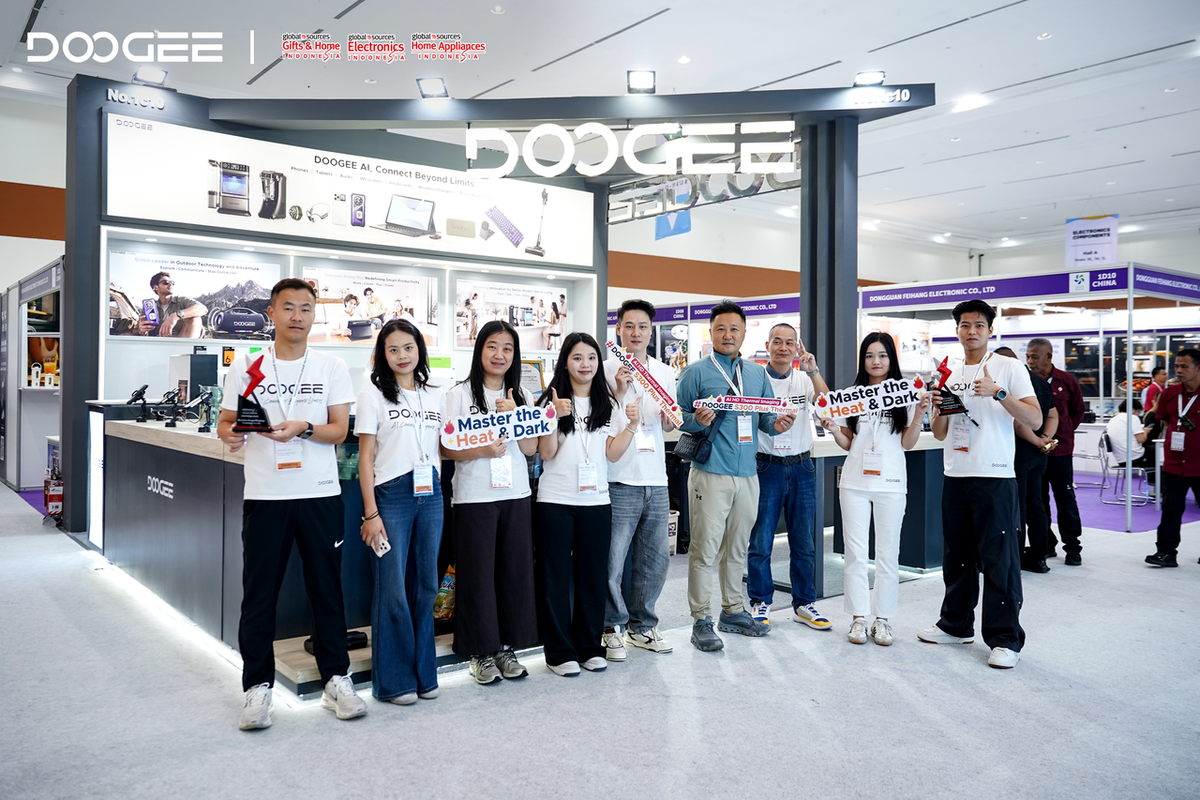 DOOGEE Wraps Up Global Sources Indonesia 2026, Connecting Three Ecosystems with AI to Expand the All-Scenario Lifestyle Experience