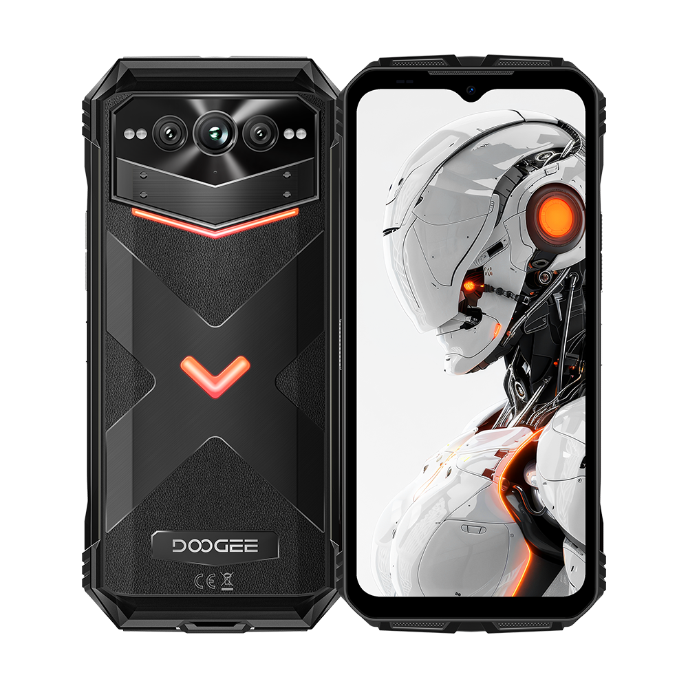 DOOGEE V Max Pro Rugged Phone 512GB Big Memory 22000mAh Big Battery Android 14