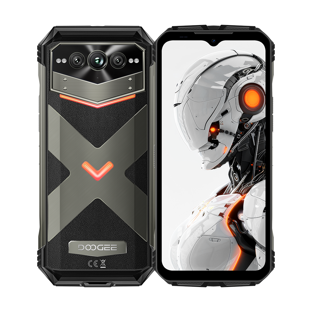 DOOGEE V Max Pro Rugged Phone 512GB Big Memory 22000mAh Big Battery Android 14