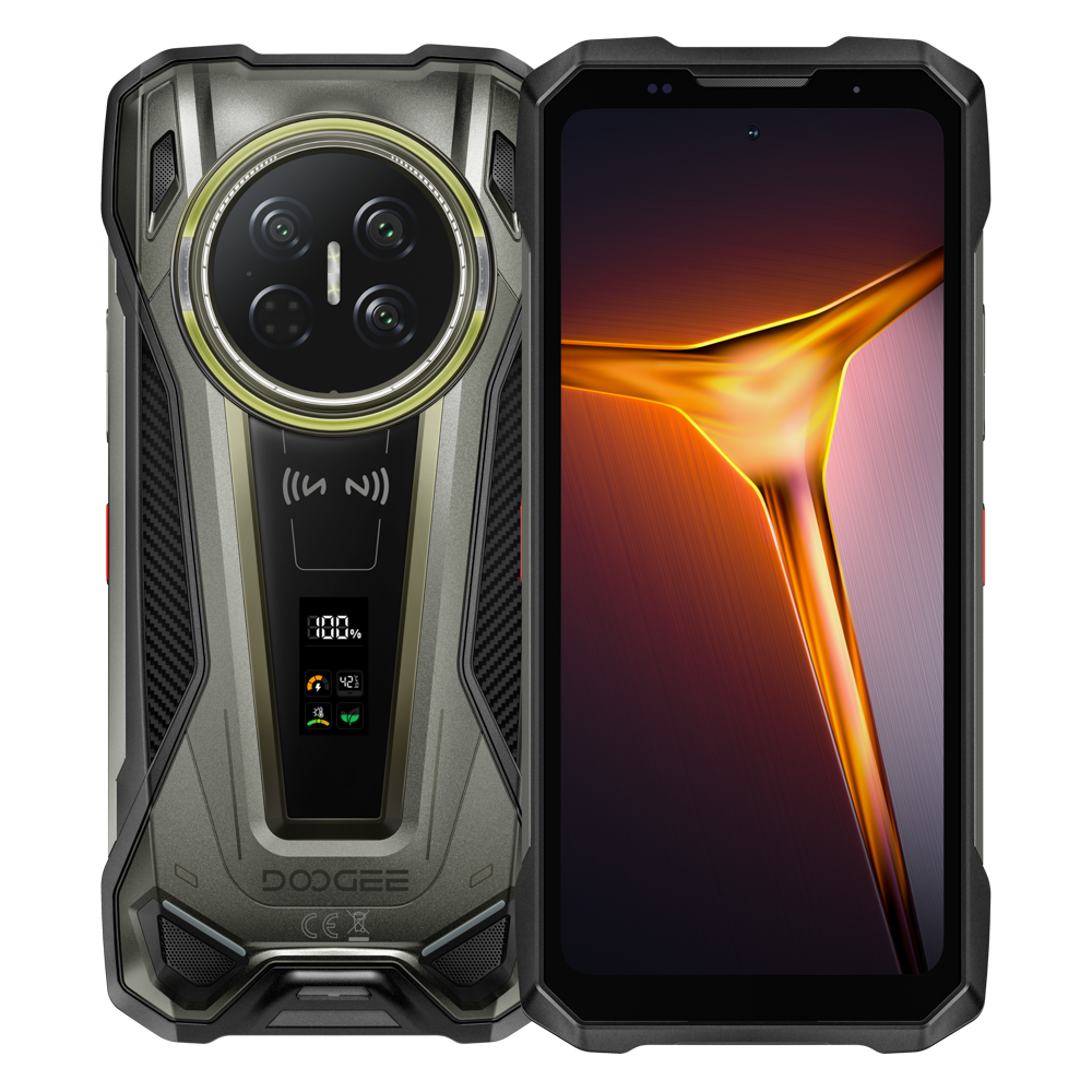 DOOGEE V Max 2 16GB+512GB Android 16 22000mAh 5G Rugged Phone with POC Intercom