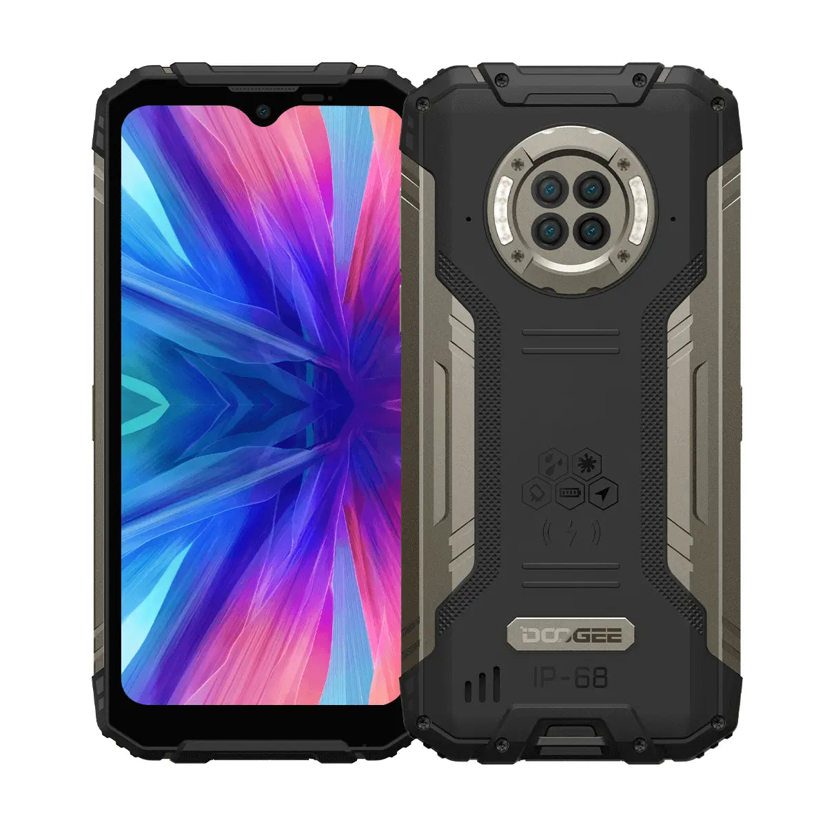 DOOGEE S96GT 8GB+256GB AI Quad Camera & 20MP Night Vision Powerful Rugged Phone 4K UHD DOOGEE