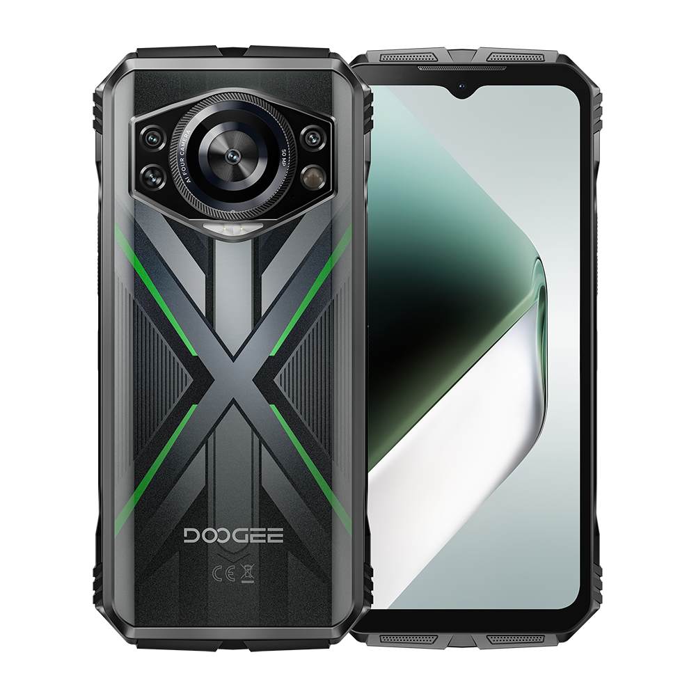 DOOGEE S cyber pro 10800mAh 32GB + 512GB Batería grande Teléfono resistente Android 14