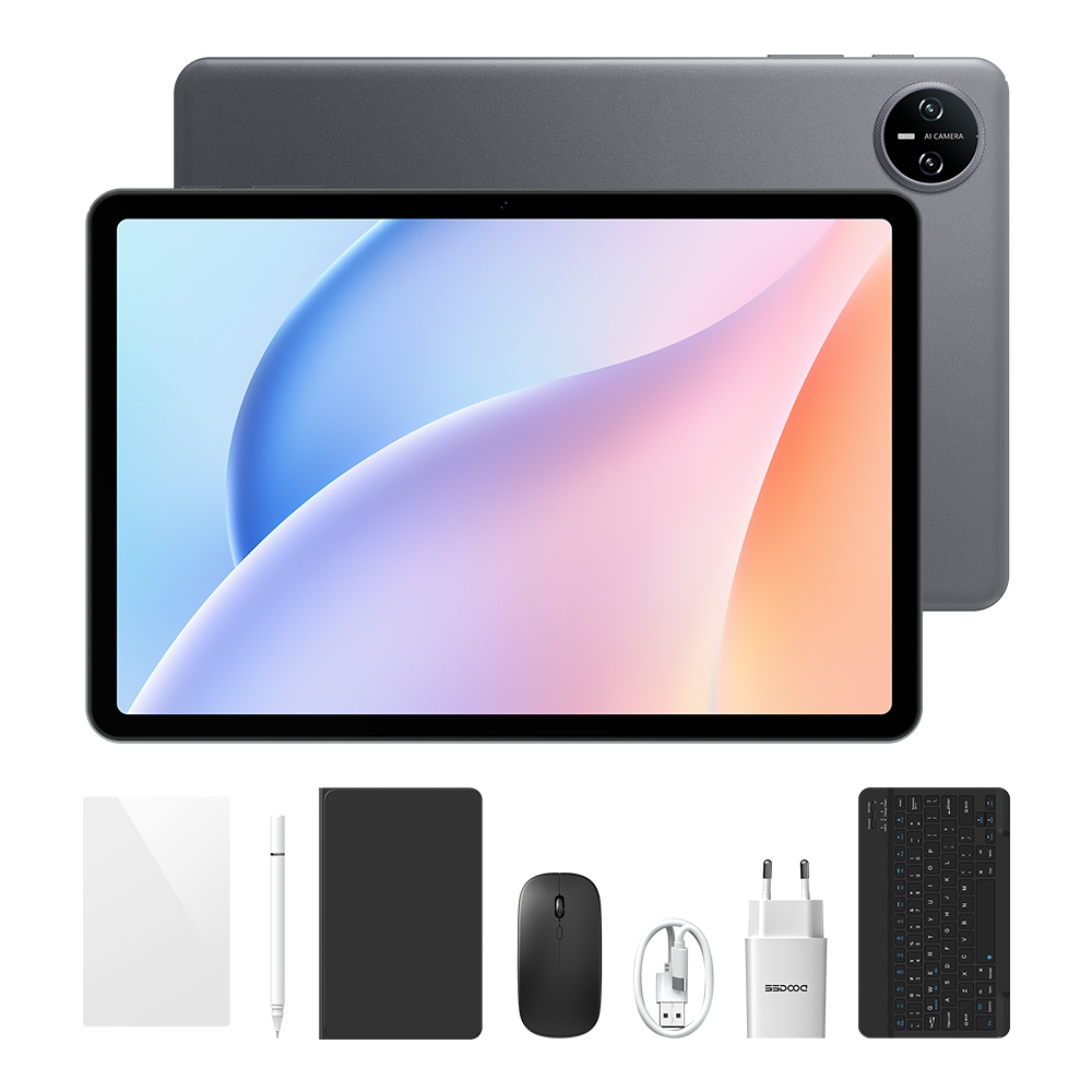 DOOGEE Tab A9 Pro Tableta Unisoc T310 de 20 GB + 128 GB, 10,1 pulgadas, 6580 mAh, Android 15