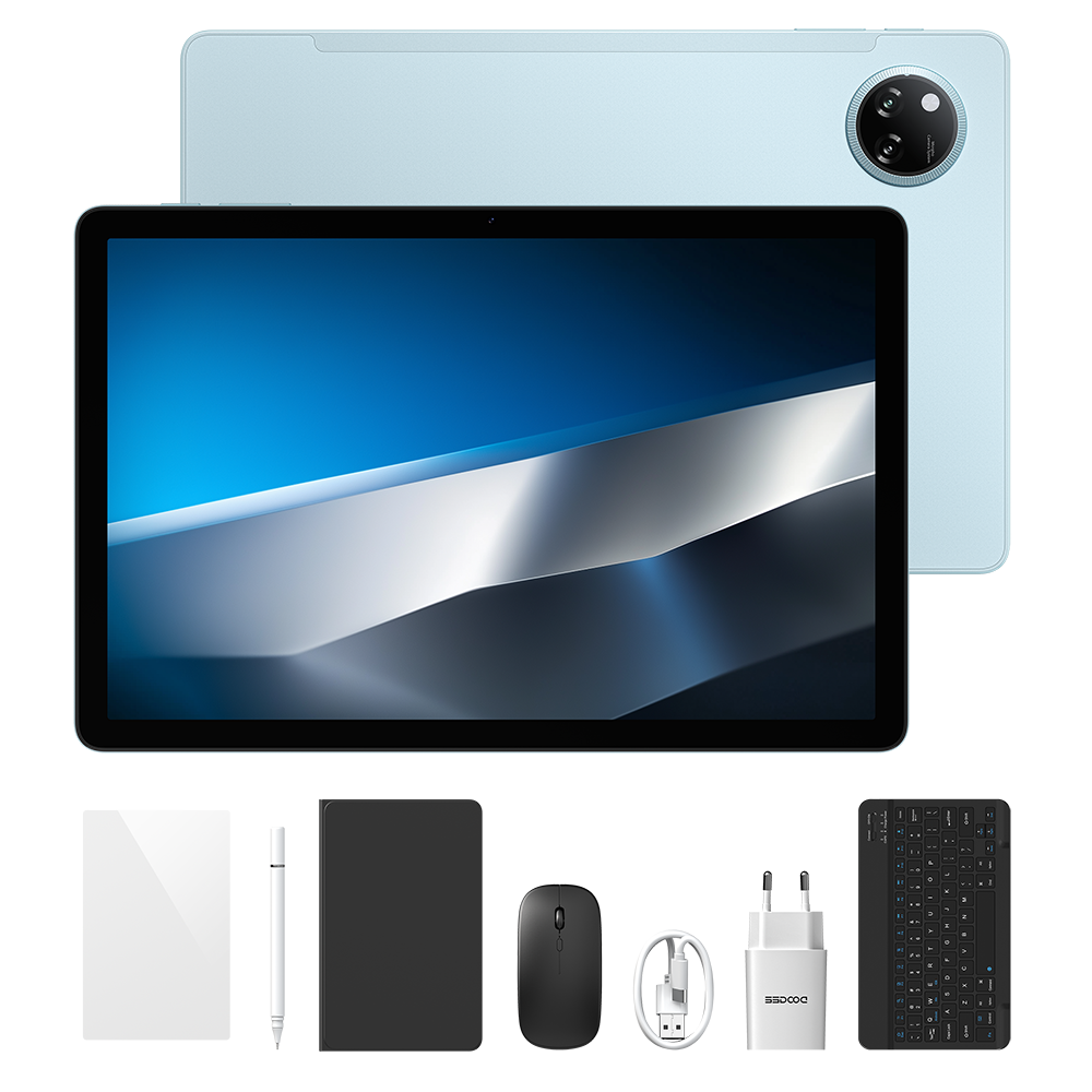 DOOGEE Tab A9+ Tableta Unisoc T7200 de 20 GB + 64 GB, 11 pulgadas, 8580 mAh, Android 15