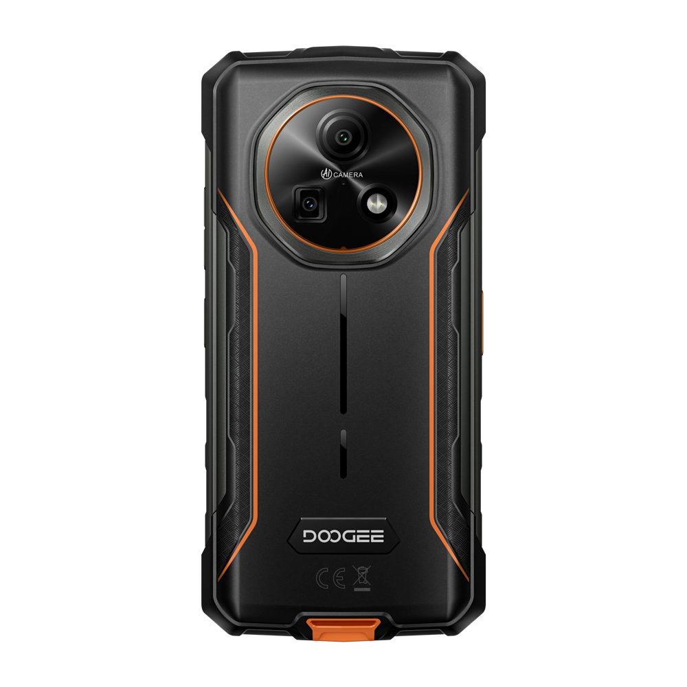 DOOGEE Fire 5 Unbreakable Mobile Phone 13000mAh Android 15 Rugged Smartphone