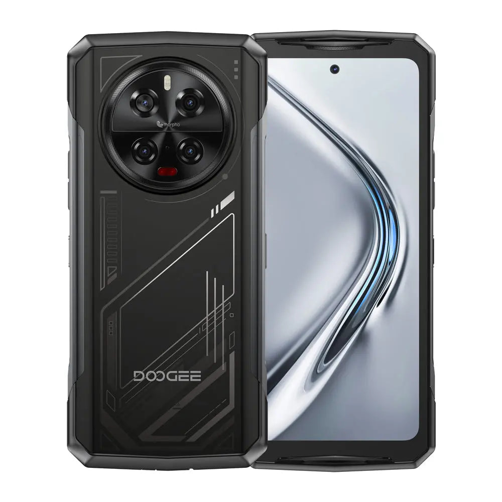 DOOGEE V40 Morpho Cámara 8680mAh Batería grande Teléfono resistente Android 14