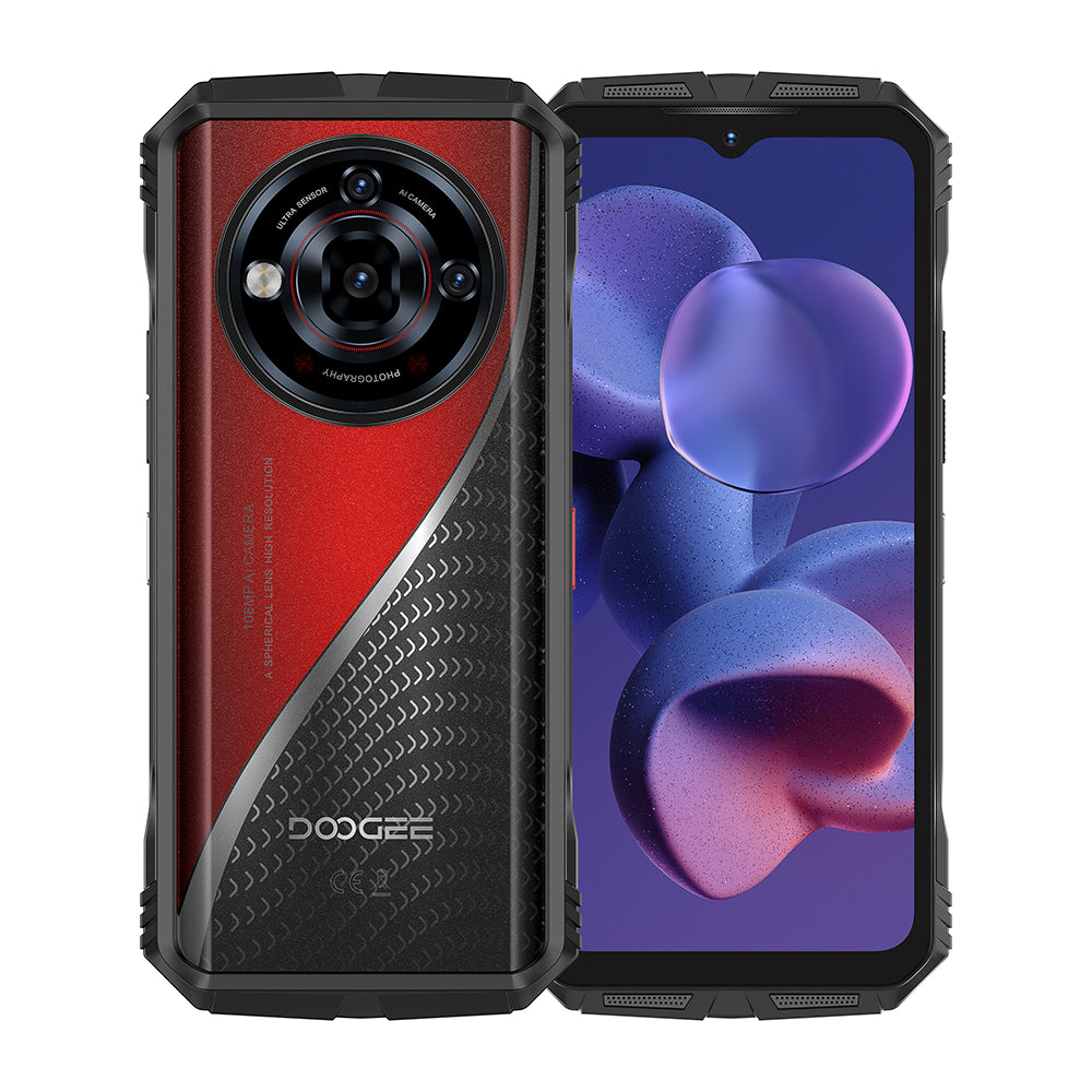 DOOGEE S118 Pro AI Triple Cámara 24 GB + 512 GB Batería grande de 10800 mAh Teléfono resistente Android 14