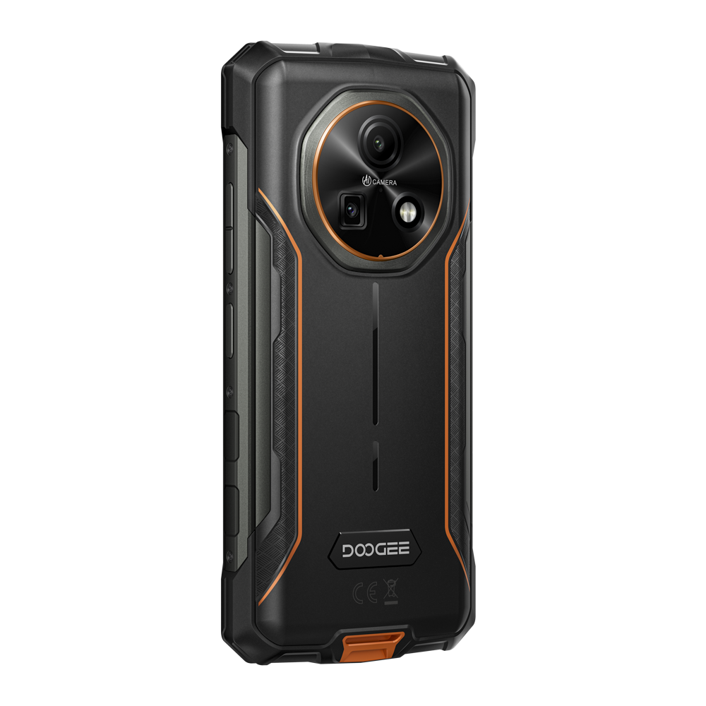DOOGEE Fire 5 Unbreakable Mobile Phone 13000mAh Android 15 Rugged Smartphone