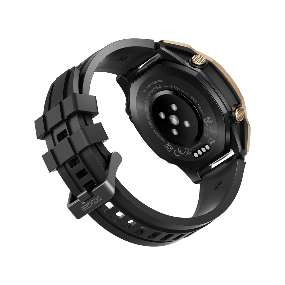 DOOGEE Anywise W1 Reloj inteligente deportivo resistente al agua con IA