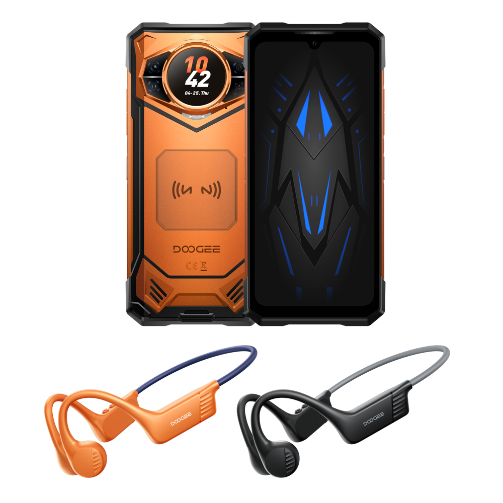 DOOGEE S200 1.32" Dual Screen Rugged Phone 10100mAh 5G 