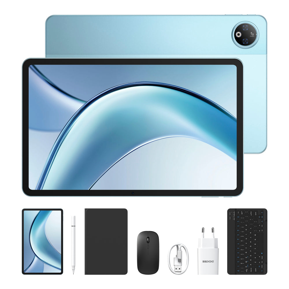 DOOGEE Tableta V Pad 5G de 12'' con pantalla ultranítida de 2.4K y Android 15